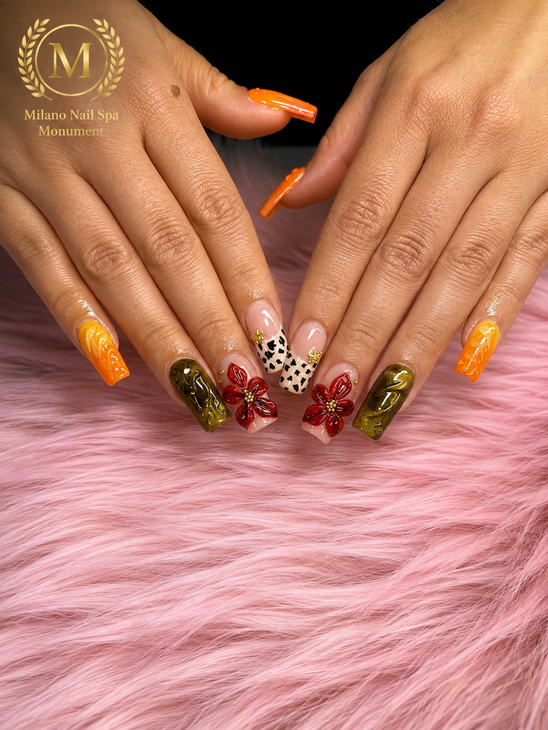 Milano Nail Spa Monument nail work in Colorado Springs, Colorado